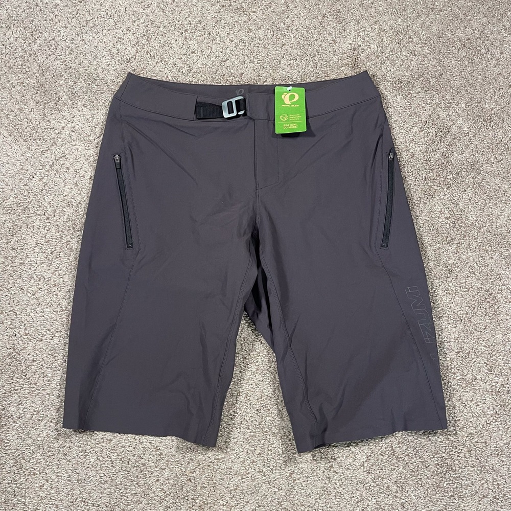 NEW Pearl Izumi Men's Shorts Elevate Shell Cycling Riding Performance 32 Gray